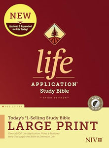 NIV Life Application Study Bible, Third Edition, Large Print 