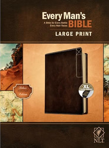 NLT Every Man's Bible, Large Print, Deluxe Explorer Edition 