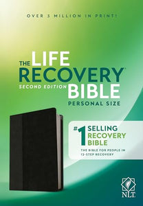 NLT Life Recovery Bible, Second Edition Personal Size, Black 