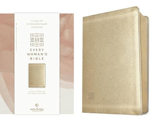 NLT Every Woman’s Bible, Filament Edition, Gold 