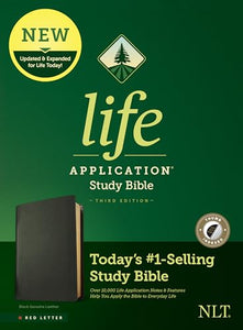 NLT Life Application Study Bible, Third Edition, Black 