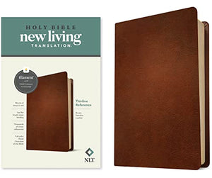 NLT Thinline Reference Bible, Filament Edition, Brown 