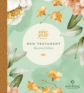 NLT One Year Bible New Testament, Floral 