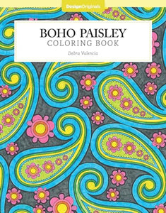 Boho Paisley Coloring Book 