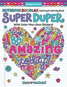 Notebook Doodles Super Duper Coloring & Activity Book 