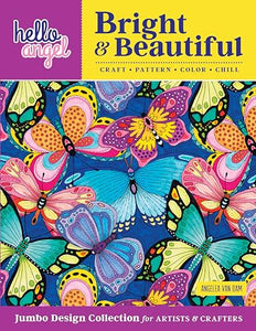 Hello Angel Bright & Beautiful Jumbo Design Collection for Artists & Crafters 