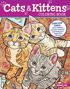 Cats and Kittens Coloring Book 