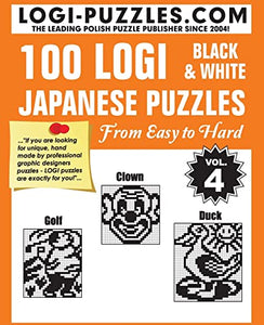 100 LOGI Black & White Japanese Puzzles 