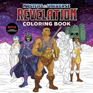 Masters of the Universe: Revelation Official Coloring Book (Essential Gift for Fans) 