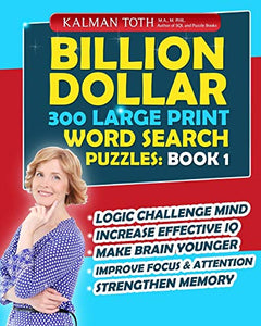 Billion Dollar 300 Large Print Word Search Puzzles 