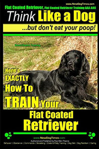 Flat Coated Retriever, Flat Coated Retriever Training AAA AKC Think Like a Dog But Don't Eat Your Poop! Flat Coated Retriever Breed Expert Training 