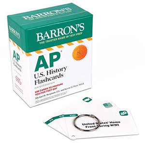 AP U.S. History Flashcards, Fourth Edition: Up-to-Date Review + Sorting Ring for Custom Study 