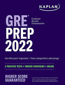 GRE Prep 2022 