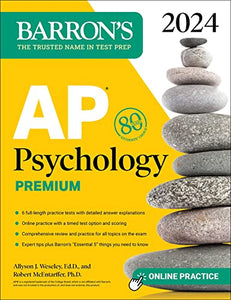 AP Psychology Premium, 2024: Comprehensive Review With 6 Practice Tests + an Online Timed Test Option 