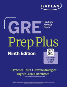 GRE Prep Plus 2025 