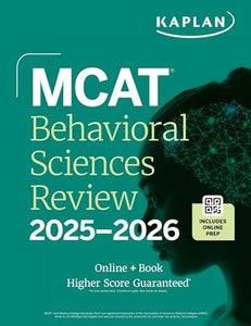 MCAT Behavioral Sciences Review 2025-2026 