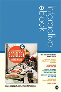 Introduction to Sociology Interactive eBook 