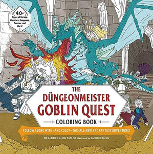 The Düngeonmeister Goblin Quest Coloring Book 