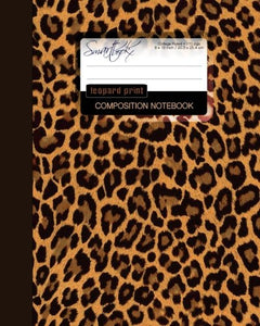 Leopard Print Composition Notebook 