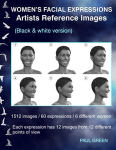 Women's Facial Expressions - Artists Reference Images 