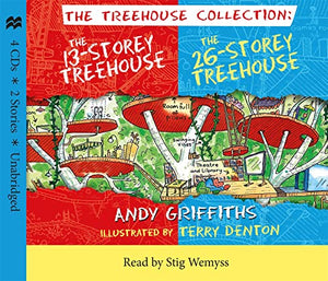 The 13-Storey & 26-Storey Treehouse CD set 