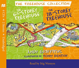 The 65-Storey & 78-Storey Treehouse CD Set 