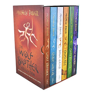 Chronicles of Ancient Darkness The Wolf Brother Collection 6 Books Box Set by Michelle Paver (Wolf Brother, Spirit Walker, Soul Eater, Outcast, Oath Breaker & Ghost Hunter) 