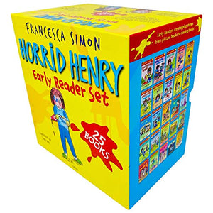 Horrid Henry Early Reader Set 25 Books Collection Box Set by Francesca Simon 