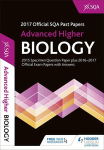 Advanced Higher Biology 2017-18 SQA Past Papers with Answers 