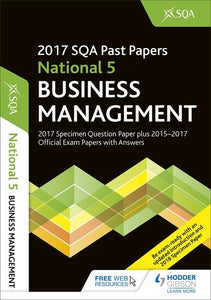 National 5 Business Management 2017-18 SQA Specimen and Past Papers with Answers 