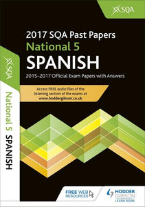 National 5 Spanish 2017-18 SQA Past Papers with Answers 