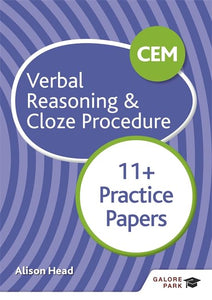 CEM 11+ Verbal Reasoning & Cloze Procedure Practice Papers 