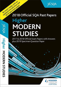 Higher Modern Studies 2018-19 SQA Specimen and Past Papers with Answers 