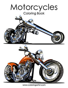 Motorcycle Coloring Book 1 