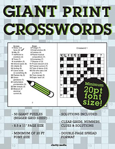 Giant Print Crosswords 