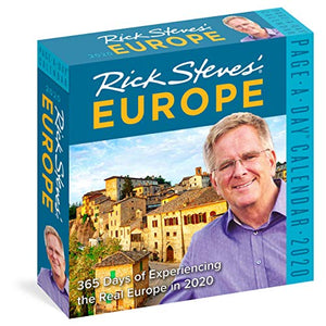 2020 Rick Steves Europe Colour Page-A-Day Calendar 