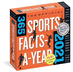 2021 Official 365 Sports Facts-A-Year Page-A-Day Calendar 