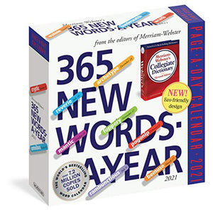 2021 365 New Words-A-Year Page-A-Day Calendar 