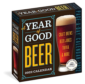 2022 a Year of Good Beer Page-A-Day Calendar 