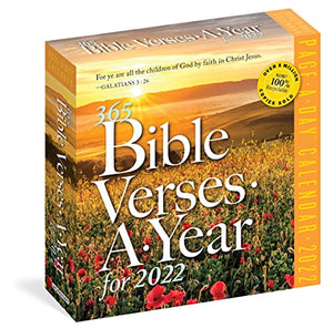 2022 365 Bible Verses-A-Year 