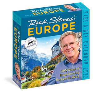 2022 Rick Steves Europe Color Page-A-Day Calendar 