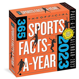 Official 365 Sports Facts-A-Year Page-A-Day Calendar 2023 