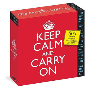 Keep Calm and Carry On Page-A-Day Calendar 2023 