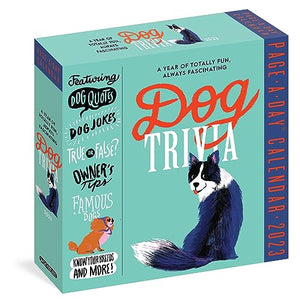 Dog Trivia Page-A-Day Calendar 2023 