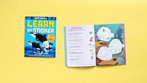 Learn by Sticker: More Phonics 