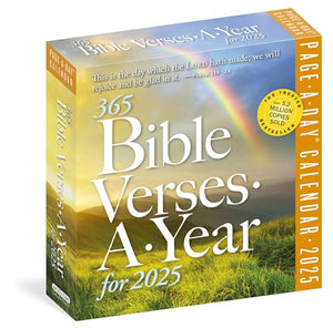 365 Bible Verses-A-Year Page-A-Day® Calendar 2025 