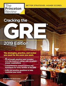 Cracking the GRE with 4 Practice Tests 