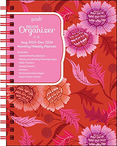 Posh: Deluxe Organizer 17-Month 2023-2024 Monthly/Weekly Softcover Planner Calendar 