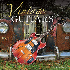 Vintage Guitars2020 Square Wall Calendar 