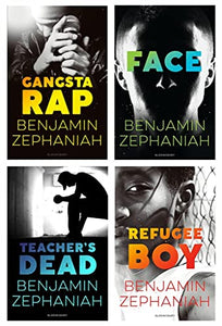 Benjamin Zephaniah Collection 4 Books Set (Gangsta Rap, Face, Teacher's Dead & Refugee Boy) 